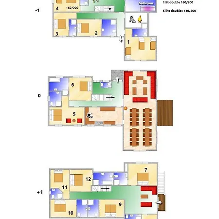Holiday home L'aurore Des Hautes Fagnes 30 Pers- Malmedy, Vue Exceptionnelle, Wellness